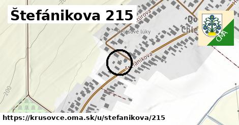 Štefánikova 215, Krušovce