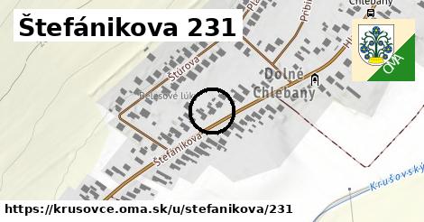 Štefánikova 231, Krušovce