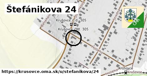 Štefánikova 24, Krušovce
