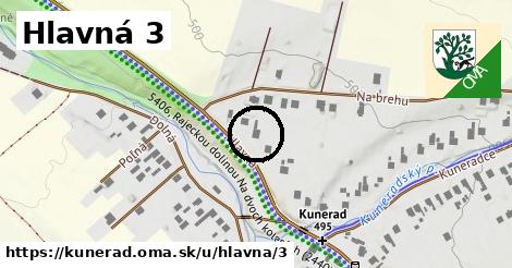 Hlavná 3, Kunerad