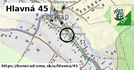 Hlavná 45, Kunerad