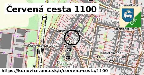 Červená cesta 1100, Kunovice