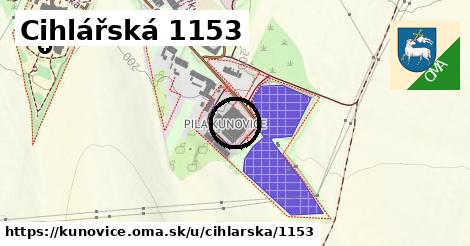 Cihlářská 1153, Kunovice