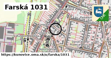 Farská 1031, Kunovice