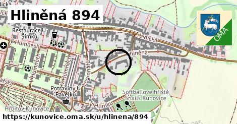 Hliněná 894, Kunovice