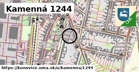 Kamenná 1244, Kunovice