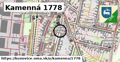 Kamenná 1778, Kunovice