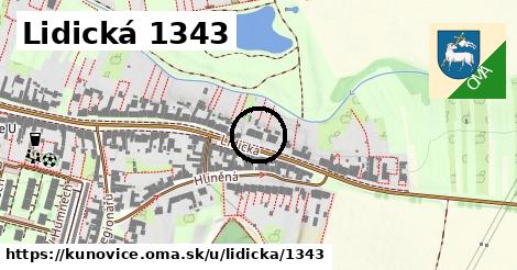 Lidická 1343, Kunovice