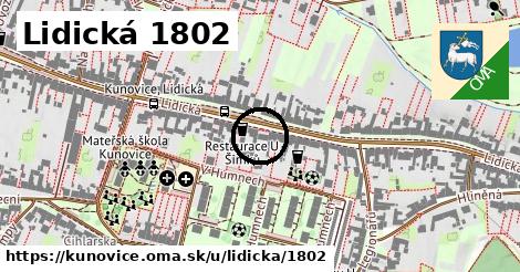 Lidická 1802, Kunovice