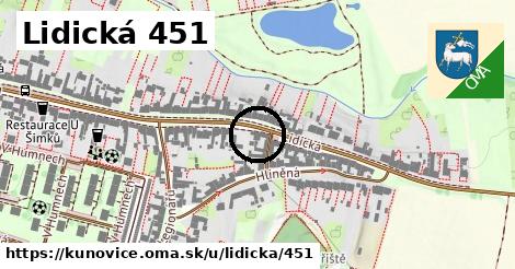 Lidická 451, Kunovice