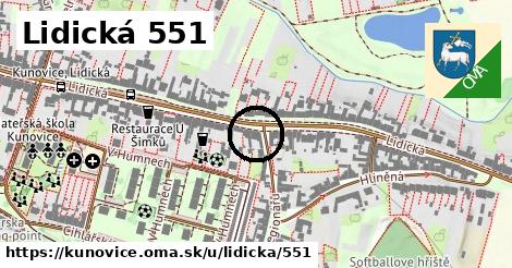 Lidická 551, Kunovice