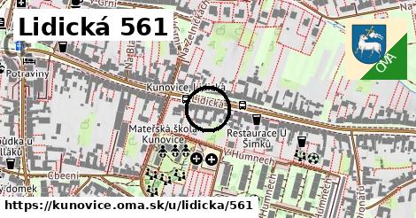 Lidická 561, Kunovice