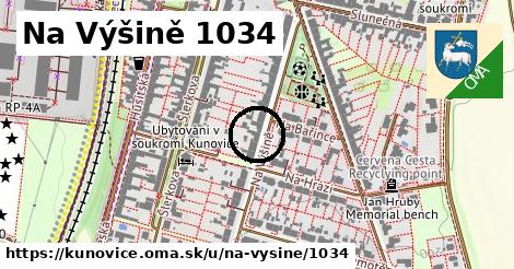 Na Výšině 1034, Kunovice