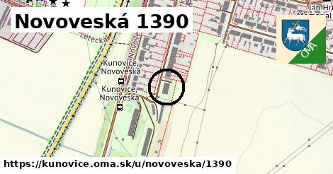 Novoveská 1390, Kunovice