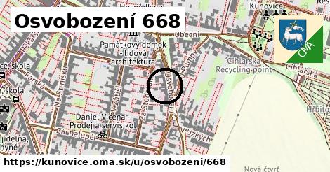 Osvobození 668, Kunovice