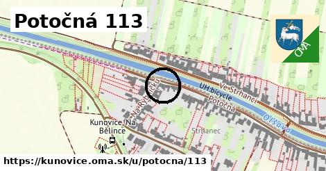 Potočná 113, Kunovice