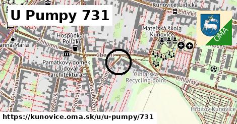 U Pumpy 731, Kunovice