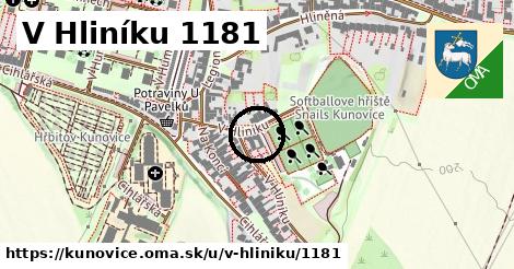 V Hliníku 1181, Kunovice