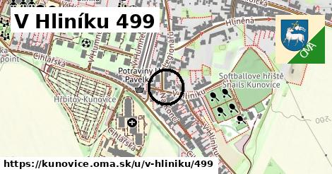 V Hliníku 499, Kunovice