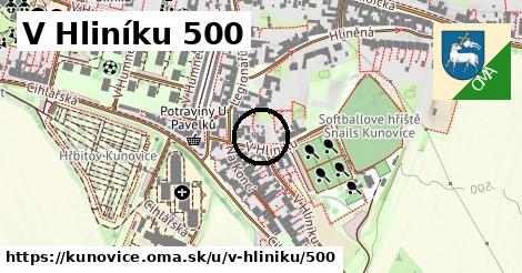 V Hliníku 500, Kunovice