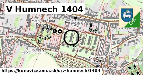 V Humnech 1404, Kunovice