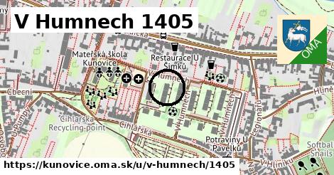 V Humnech 1405, Kunovice