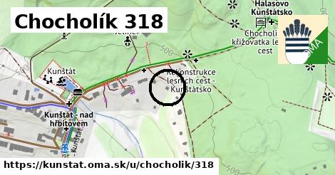 Chocholík 318, Kunštát