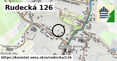 Rudecká 126, Kunštát