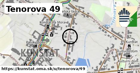 Tenorova 49, Kunštát