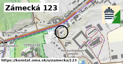 Zámecká 123, Kunštát