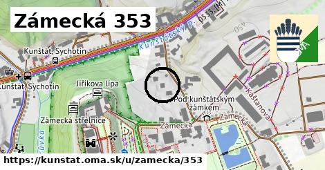 Zámecká 353, Kunštát
