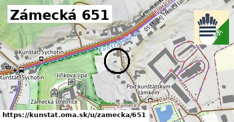 Zámecká 651, Kunštát