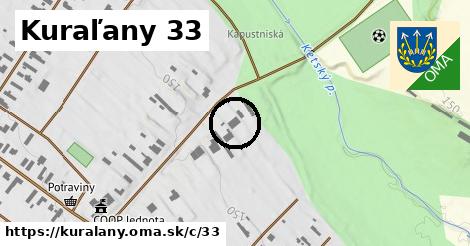 Kuraľany <span class="supisne">33</span>