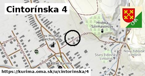 Cintorínska 4, Kurima