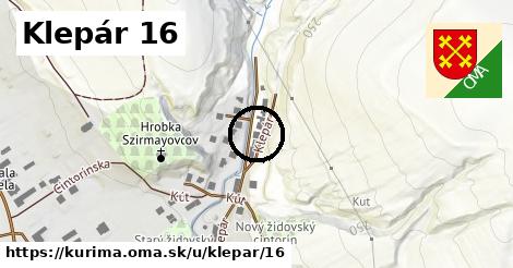 Klepár 16, Kurima