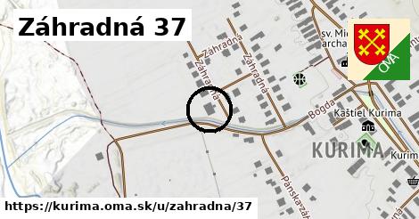 Záhradná 37, Kurima