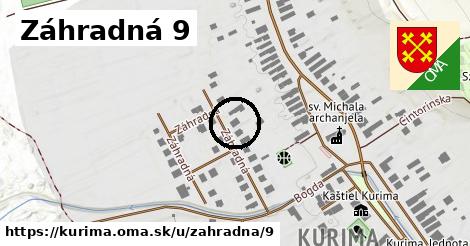 Záhradná 9, Kurima