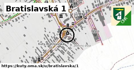 Bratislavská 1, Kúty