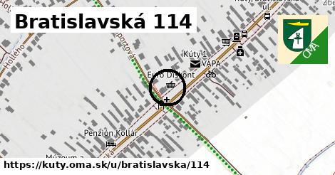 Bratislavská 114, Kúty