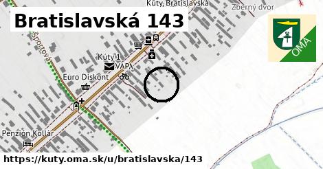 Bratislavská 143, Kúty