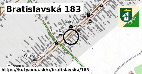 Bratislavská 183, Kúty