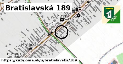 Bratislavská 189, Kúty