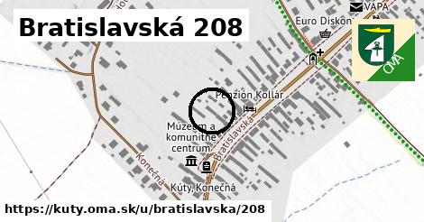 Bratislavská 208, Kúty