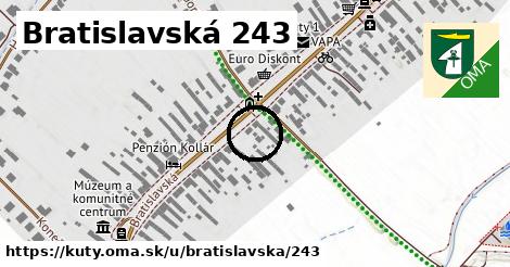 Bratislavská 243, Kúty