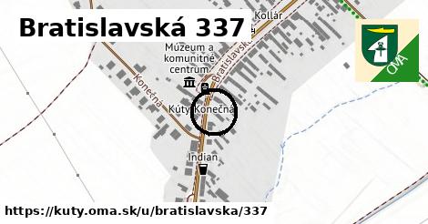 Bratislavská 337, Kúty