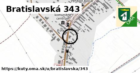 Bratislavská 343, Kúty