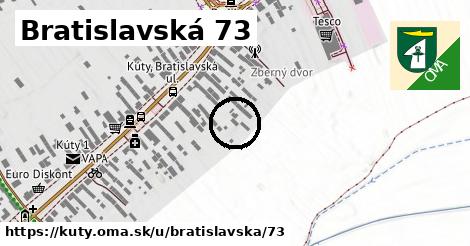 Bratislavská 73, Kúty