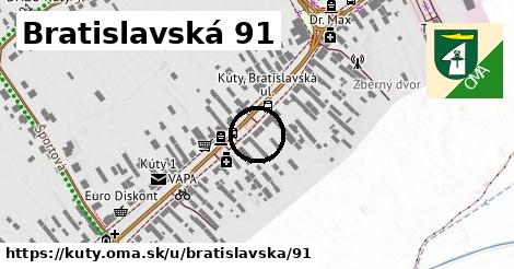 Bratislavská 91, Kúty