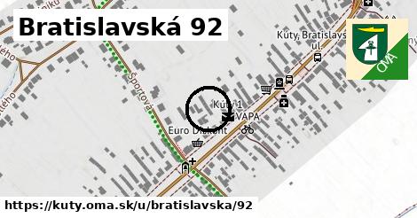 Bratislavská 92, Kúty