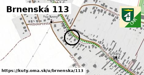 Brnenská 113, Kúty